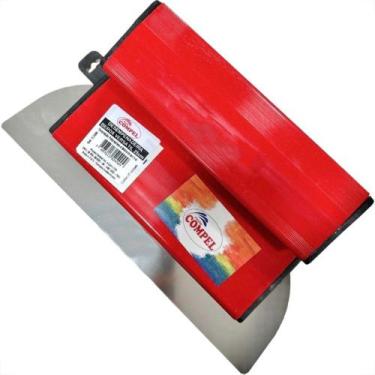 Imagem de Desempenadeira Aco Compel Inox Berox Versatil 25Cm - 0,2490 - PINCEIS 