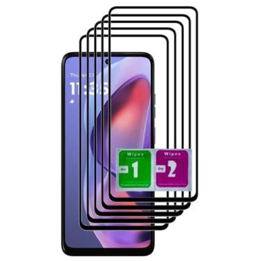 Imagem de 5x Pelicula Vidro 3d Proteção Temperado Para Moto G05 - Mustangshop
