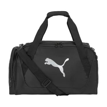 Imagem de PUMA Bolsa esportiva feminina Flora, preta/prata, Preto/prata, Bolsa esportiva Flora