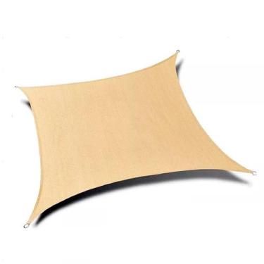 Imagem de Tela Toldo Sombreamento UV Solar Quadrada Areia 5x5 - Têxtil Sauter