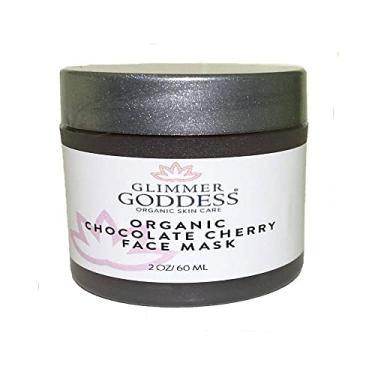 Imagem de Simply Radiant Beauty Glimmer Goddess Máscara Facial Esfoliante Orgânica De Chocolate E Cereja, Hidrata E Ilumina A Pele Do Rosto 2 Oz
