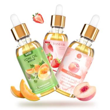 Imagem de BASSI 3 Pcs Óleo Yoni Natural Para Mulheres - Óleo Yoni Care - Óleo Feminino Hidratante Vaginal - Reduz Odor, Restaura O Equilíbrio Do Ph, Ajuda Com Coceira Vaginal, Mistura De Yoni Herbal Com Moran