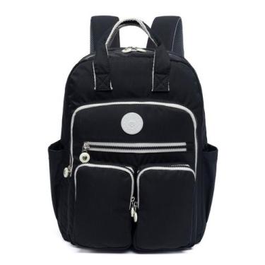 Imagem de Mochila Bolsa Faculdade Reforçada Casual Alça Resistente Notebook - Pe