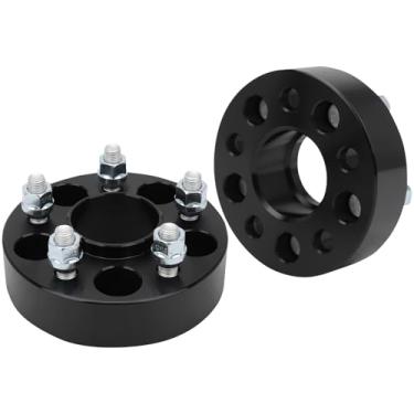 Imagem de BRTEC Adaptador de roda Hubcentric 5 x 4,25 3,8 cm de espessura M12x 1,5 pinos 63,4 mm furo 5x108 mm espaçadores de roda para Ford para Lincoln para Mercury para Jaguar 2 peças