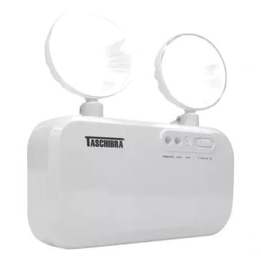 Imagem de Luminária Emergência Bloco 2 Faróis 1200 Lúmens Taschibra