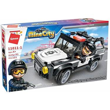 Imagem de Keepplay Bloco de Montar Carro da Polícia Mine City