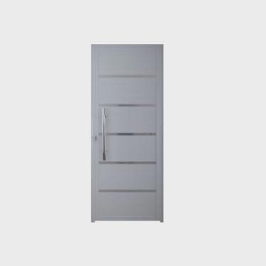 Imagem de Porta de Alumínio Lambril Solara com Puxador 70 X 210 Branco