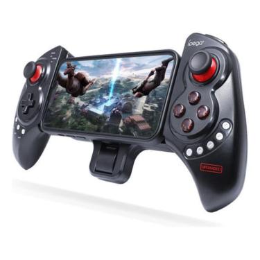 Imagem de Controle Joystick Sem Fio Bluetooth Tv Pc Usb Android Ios