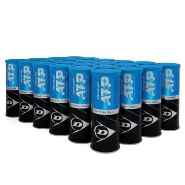 Imagem de Bola de Tênis Dunlop atp Premium - Caixa com 24 Tubos