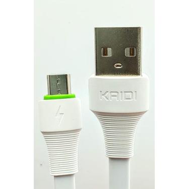 Imagem de Cabo de Celular Kaidi para Android V8 2m Cor Branco