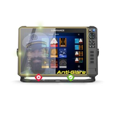 Imagem de IPG Película protetora de tela com acabamento fosco Lowrance HDS PRO 12 FishFinder, perfeita para uso externo para HDSpro12