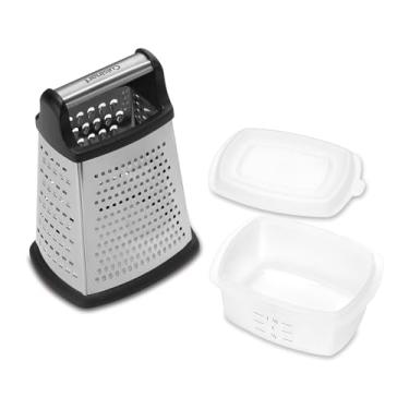 Imagem de Ralador de Queijo Cuisinart 4 Faces em Aço Inox com Pote