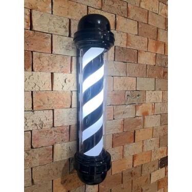 Imagem de Barber Pole 80cm Big All Black Megan 110V