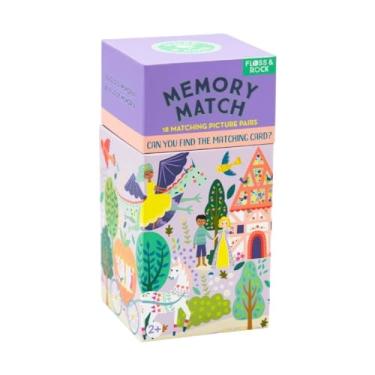 Imagem de Floss & Rock Fairy Tale Memory Match Card Game, Include 36 Cards with 18 Matching Picture Pairs, 3.1 Inch