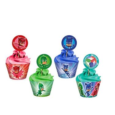 Imagem de Cupcake Wrapper R362 Pj Masks - Pacote Com 12 Un Regina Colorido