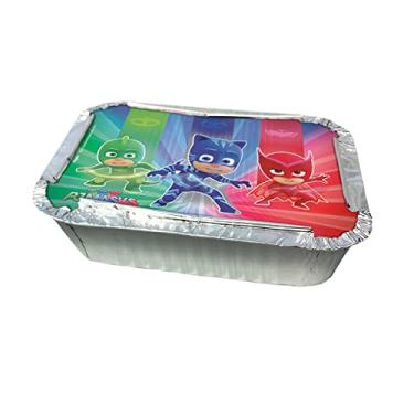 Imagem de Kit Marmitinha Com Tampa R362 Pj Masks - Pacote Com 08 Un Regina Colorido