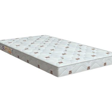 Imagem de Colchão De Berço Espuma Baby Flex D18 10x70x130cm Branco