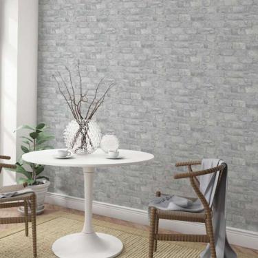 Imagem de Papel De Parede Up To Date Tijolo Cinza 34835