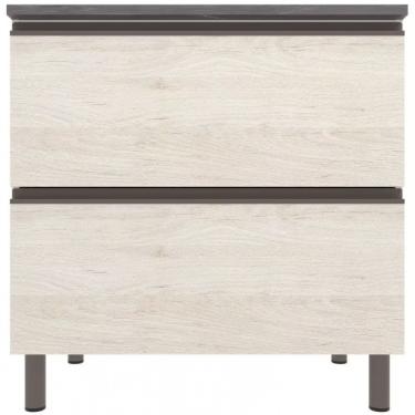 Imagem de Balcão Bartira Cristal Mdp 15mm Com 2 Portas - 80cm Freixo