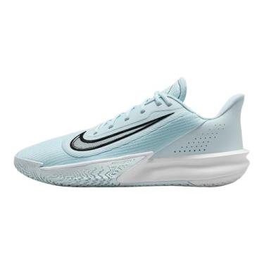 Imagem de Nike Precision 7 Tênis de basquete masculino (FN4322-401, azul gelo/branco/limão claro/preto), Azul gelo/branco/limão claro/preto, 45