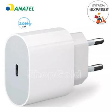 Imagem de Carregador 20W Turbo Original Fonte USB-C Compatível Modelo Iphone11 -