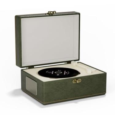 Imagem de Yintiny Leitor De Cd Portátil Com Bluetooth, Controle Remoto Sem Fio, Estojo Couro