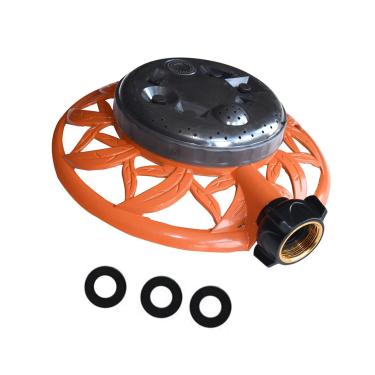 Imagem de Ioensy de irrigação de jardim com aspersor, torre, para pequenas áreas, serviço pesado, com base de metal, aspersor de gramado para irrigação de