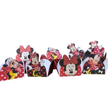 Imagem de Forminhas para Doces Tema Minnie — Decoração de Festa Infantil, Lembrancinha, Mesa de Doces Personalizada — Kit com 50 unidades