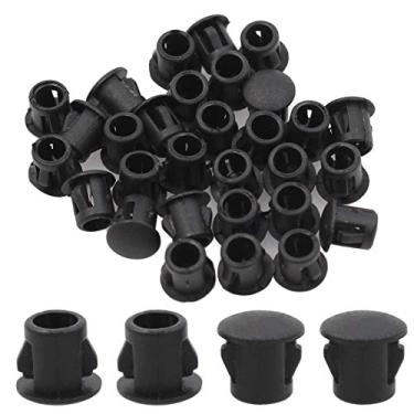 Imagem de Tampas de extremidade de inserção de tubo de plástico Zorfeter 30 peças de alargadores de furo de 6 mm (1/4")