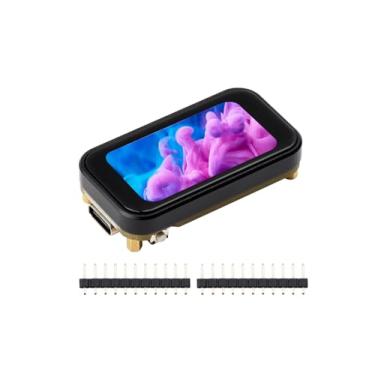 Imagem de ESP32-C6 Placa de desenvolvimento de tela LCD sensível ao toque de 1,4 polegadas, ESP32 com tela IPS de 1,4 polegadas 172 × 320 pixels, tela colorida de 262 K, suporta Wi-Fi 6 e Bluetooth 5 de 2,4 GHz