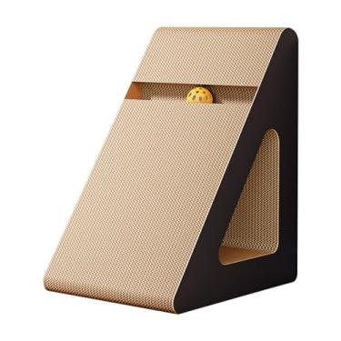 Imagem de Generic Placa arranhadora para gatos evita danos aos móveis para gatos internos Placa arranhadora vertical interativa para Brinquedo arranhador com garras, M