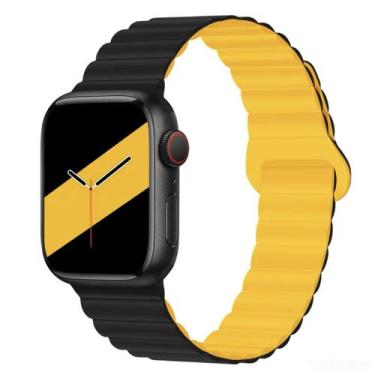 Imagem de Pulseira Magnética de silicone Compativel com IP.Watch Serie 3  38 40 