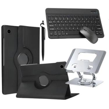 Imagem de Kit Capa Para Tablet Samsung A9 Plus 11' +Suporte + Teclado Mouse + Ca