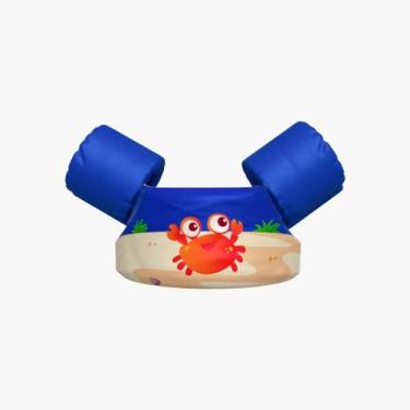Imagem de Boia infantil de natação colete flutuante de 1 a 6 anos Caranguejo - B