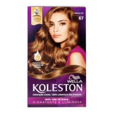 Imagem de Tinta Para Cabelo Koleston Coloracao Creme 67 Chocolate, 67