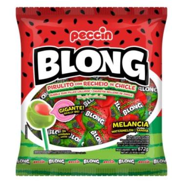 Imagem de Pirulito Blong Melancia - 672g - Peccin