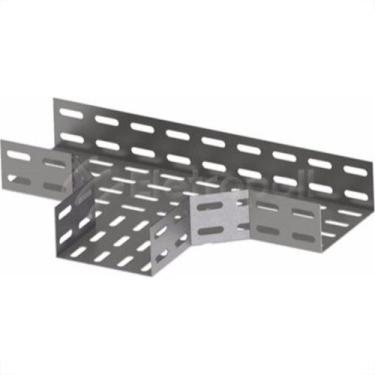 Imagem de Te Eletrocalha Horizontal 90Â Sem Virola Perfilaco 75 X 75 E3630