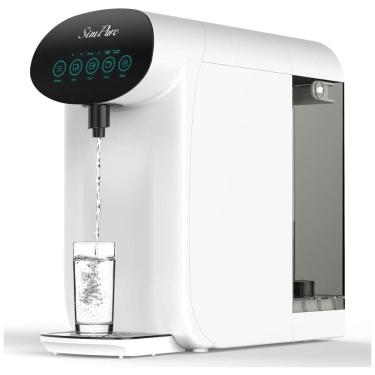 Imagem de Filtro de Água de Bancada 4,9 L sem Instalação com Tecnologia UV e Osmose Reversa de 4 Estágios, 110V, SimPure Y7PW, Branco
