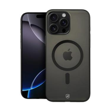 Imagem de Gshield Capa Case Premium Crystal Slim em Acrílico Compatível com Magsafe (Dark, iPhone 16 Pro Max)