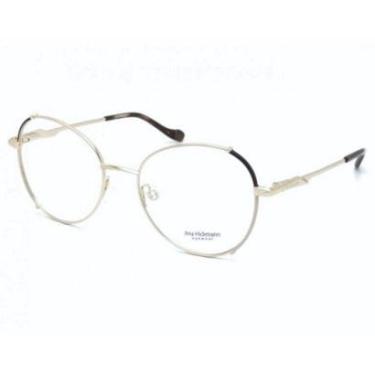 Imagem de Óculos de Grau Ana Hickmann Mila 3 Prata AH10054 09A-53-Feminino