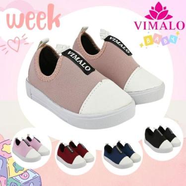Imagem de Tênis Infantil Vimalo Baby - WEEK - Casual Menina Escolar Passeio - PL