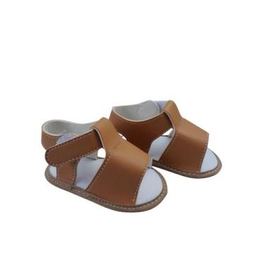 Imagem de Sandália Bebê Menino Infantil Confortável Verão Batizado - Sassá Baby,