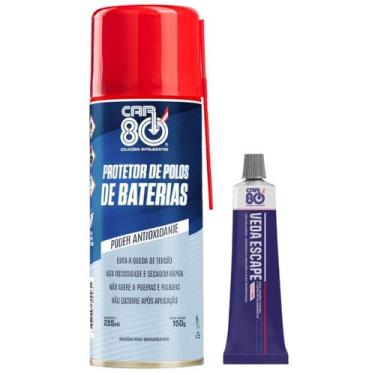 Imagem de Kit Car80 Spray Protetor De Polo E Veda Escape