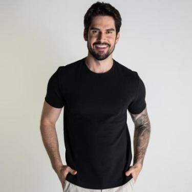 Imagem de Camiseta Aramis Básica Ottoman Preta-Masculino