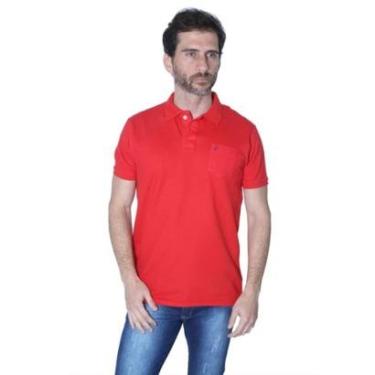 Imagem de Camisa Polo Yacht Sport Com Bolso Elegance Masculina-Masculino