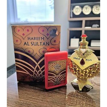 Imagem de Perfume KHADLAJ Hareem Al Sultan Gold 35mL de óleo EDP para homens/mul