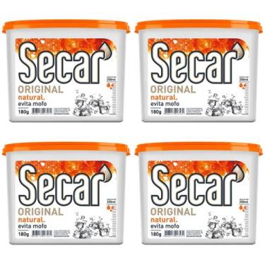 Imagem de Evita Mofo Armário Gavetas Diversas Fragrâncias 180G 4 Peças - Secar, 