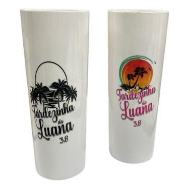 Imagem de Copo Long Drink Personalizado 20 Unidades - Papermix, Branco
