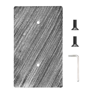 Imagem de HAIICEN Abridor de garrafa magnético para parede placa de metal prata antiga para carro