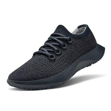 Imagem de Allbirds Tênis masculino Tree Dasher 2 Active, respirável, lavável à máquina, cadarço para caminhada, corrida e academia, Preto natural (preto natural), 45